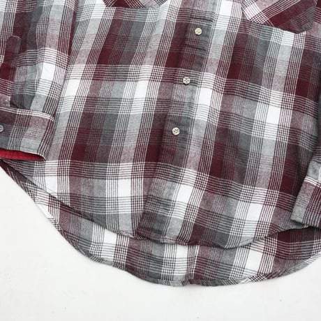 80's Ombre Plaid Acrylic Shirt