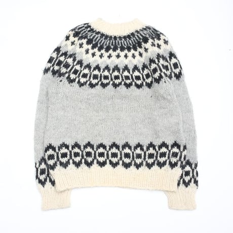 Nordic Pattern Knit Sweater