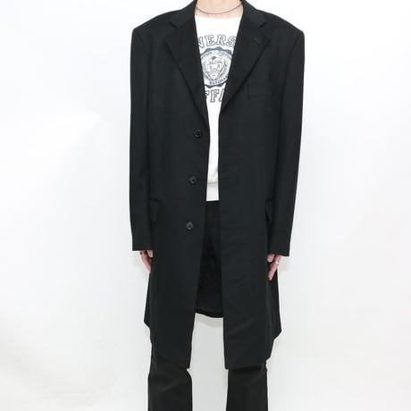 100% Pure Cashmere Chesterfield Coat