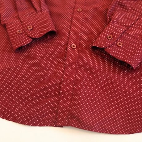Polka Dot Pattern L/S Shirt