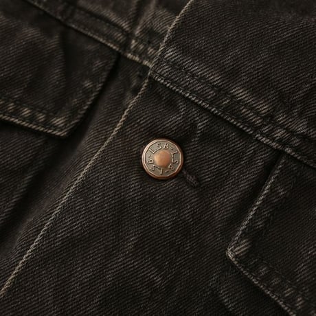 Black Denim Trucker Jacket