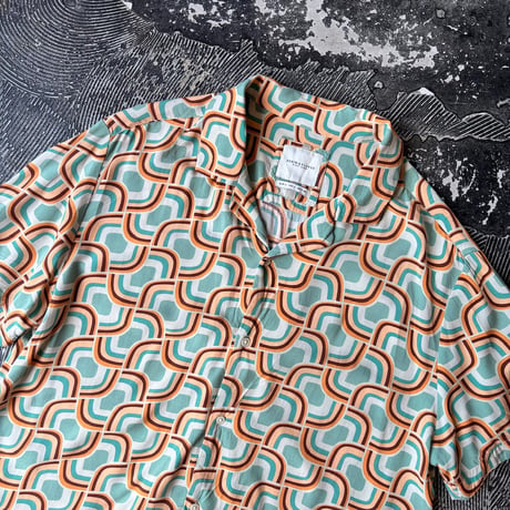 Rayon Patterned S/S Shirt