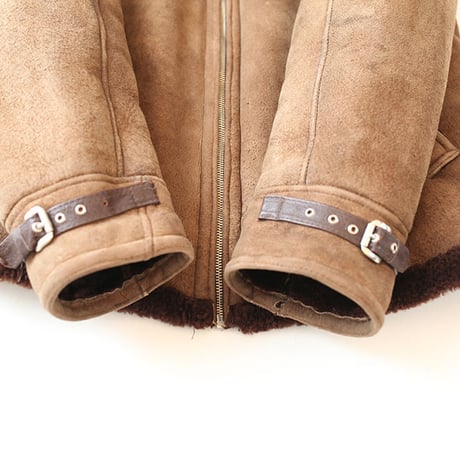 Vintage B-3 Type Mouton Jacket   