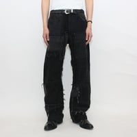Levi's Patchwork Remake Black Denim Pants