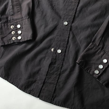 Black Western L/S Shirt