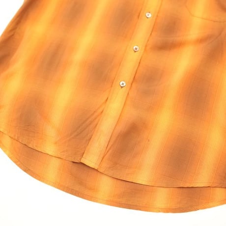Polynosic Rayon Ombre Check L/S Shirt
