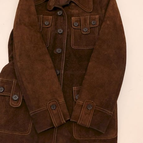 70's Suede Leather Jacket
