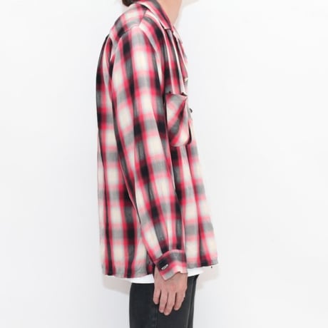 Rayon Ombre Check L/S Shirt