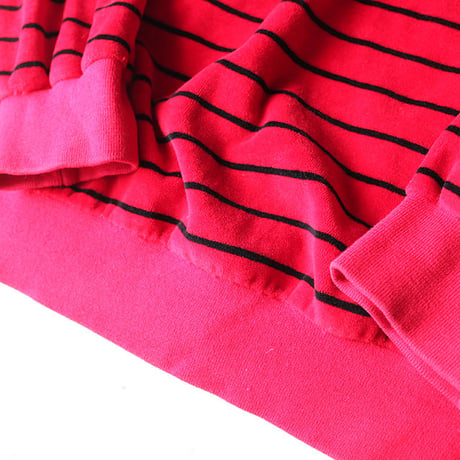 Border Pile Sweat Shirt
