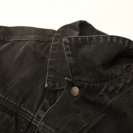 Black Denim Trucker Jacket