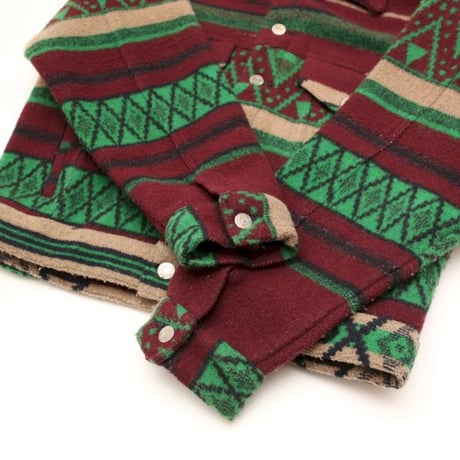 Native Pattern Trucker Jacket