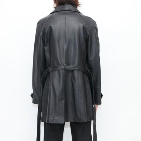Leather Trench Coat
