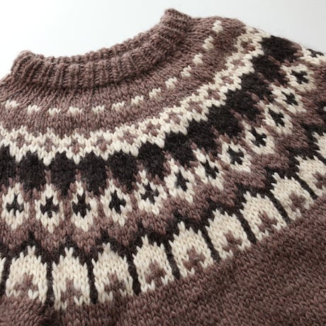 ヴィンテージ ノルディックセーター Vintage Nordic Sweater