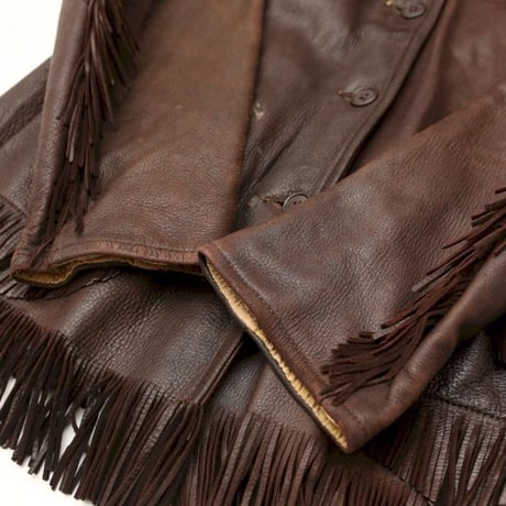 Fringe  Leather Jacket