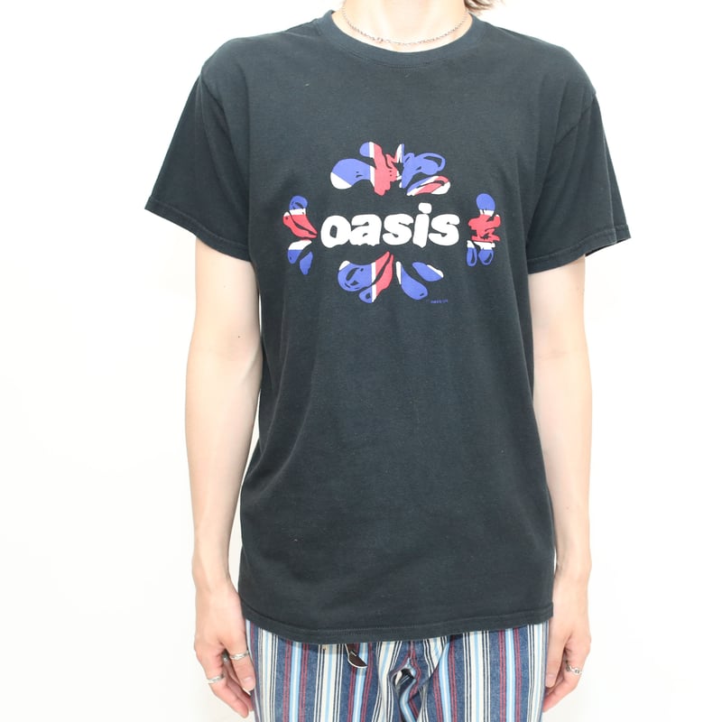 Oasis 星条旗デザイン Tシャツ Mサイズ jst-190516-2.jpg