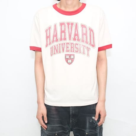 Harvard University Ringer T-Shirt