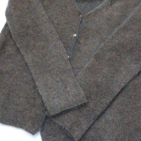 Mohair Blend Knit Cardigan