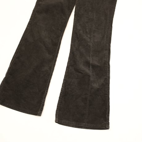 Levi's Black Corduroy Flared Pants Big E