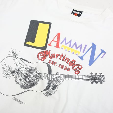 90's Martin&Co Guitar T-Shirt "Jammin"