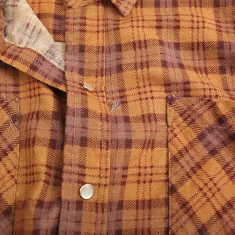 Plaid Print Flannel Shirt