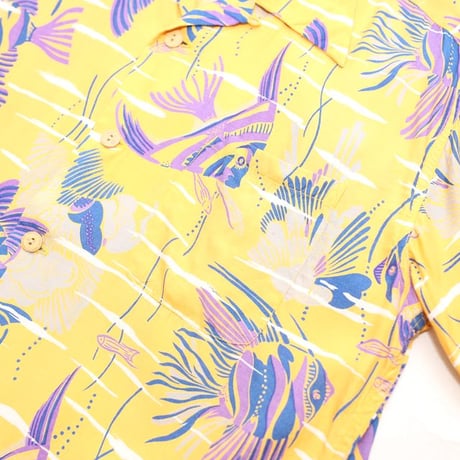 Hanauma Bay Rayon Aloha Shirt