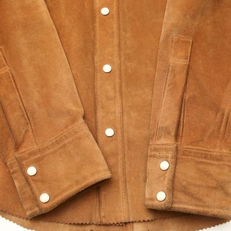 Suede Leather Western Shirt