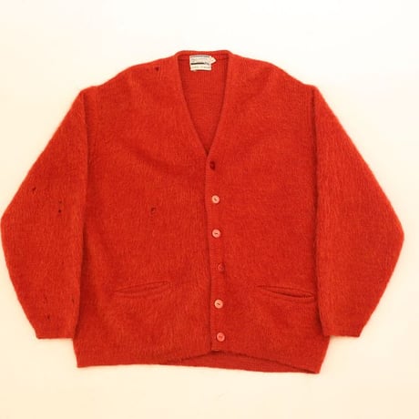 60's Saxony Mohair Knit Cardigan