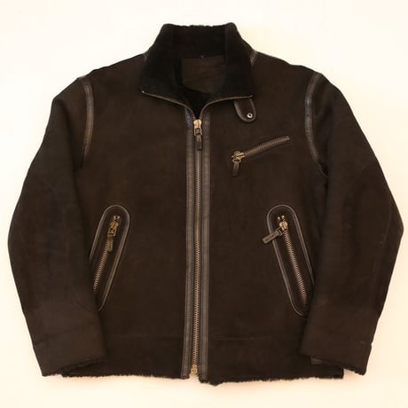 Black Mouton Jacket