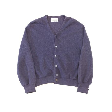 70's Arnold Palmer Alpaca × Wool Knit Cardigan
