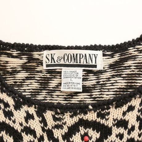 Ramie × Cotton Knit Sweater