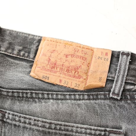 90s Levi's 501 Black Denim Pants MADE IN USA