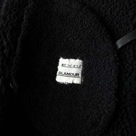 Black Mouton Coat