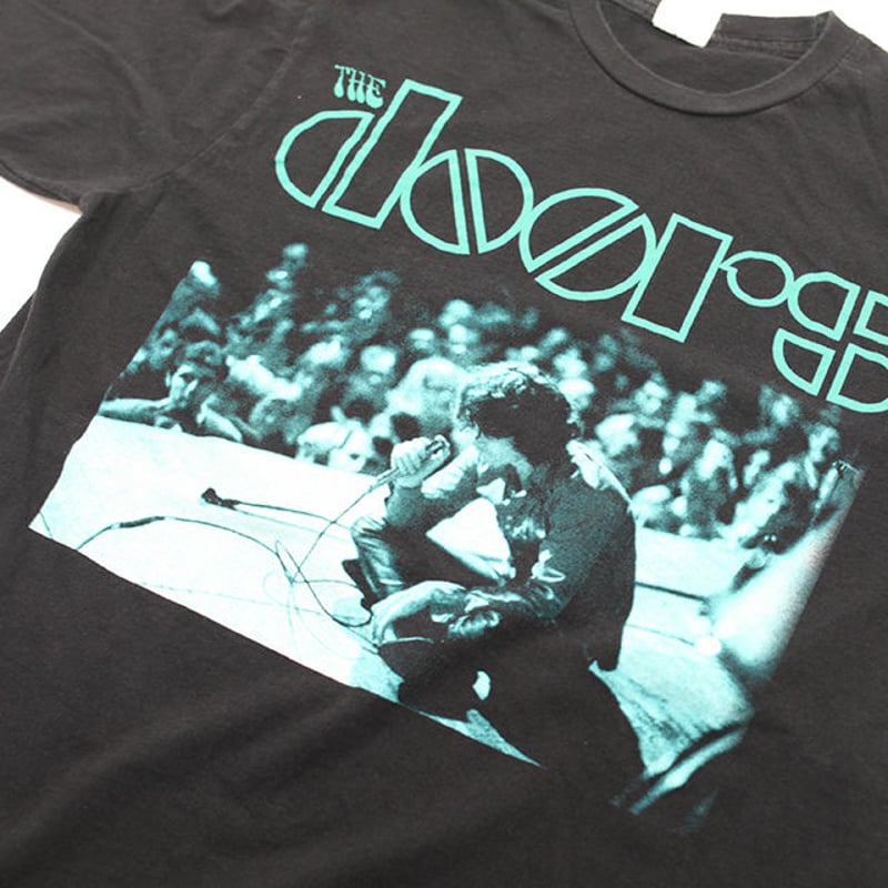超レア名作ブートレガーズ　“ DOORS “ バンドTシャツ 送料無料 / ロック バンド Tシャツ】 THE DOORS / Logo Red