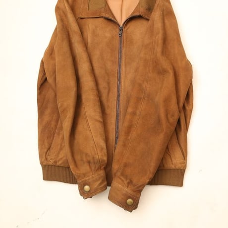 Euro Vintage Nubuck Leather Jacket