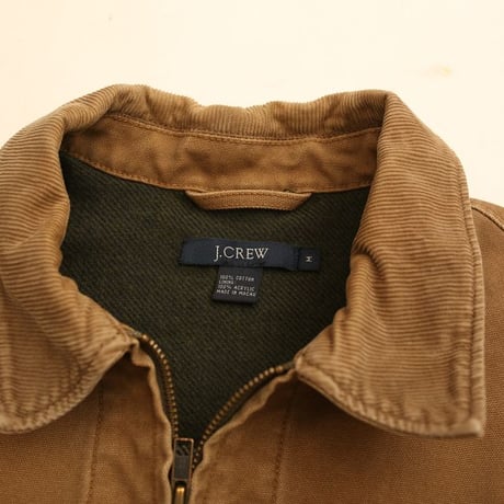 J.CREW Corduroy Collar Cotton Jacket