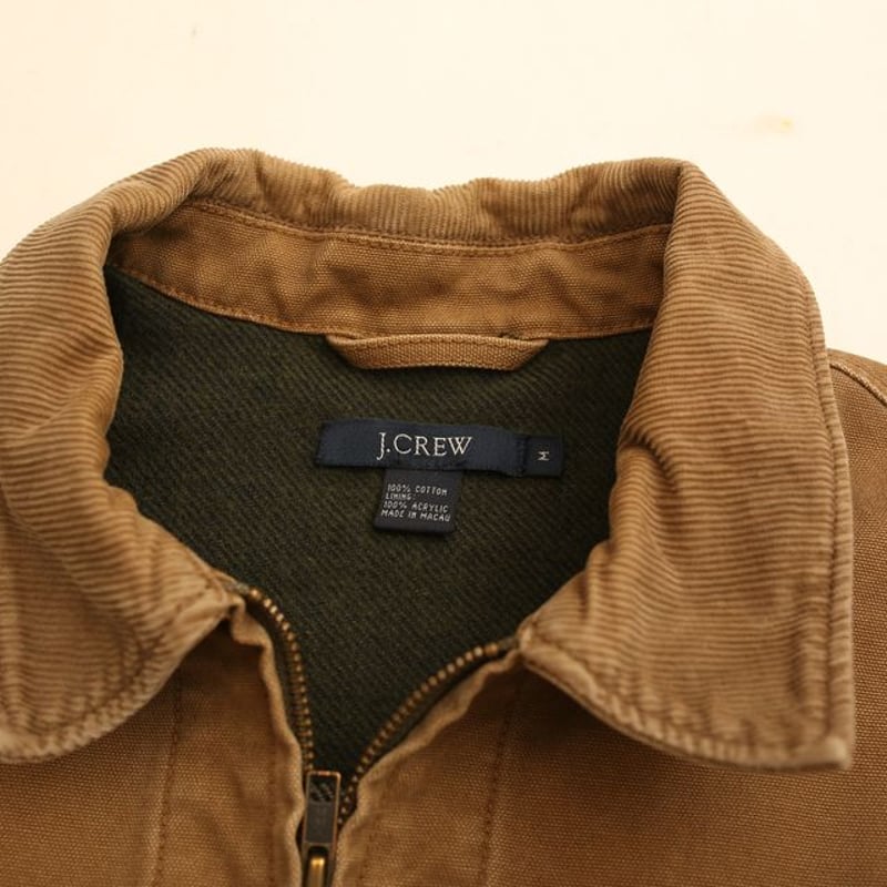 J.CREW Corduroy Collar Cotton Jacket | Strato