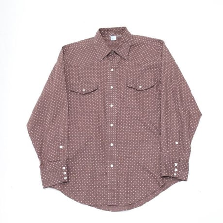 Dot Pattern Western Shirt