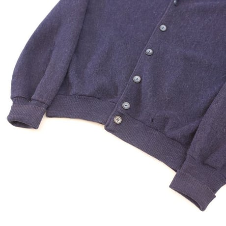 70's Arnold Palmer Alpaca × Wool Knit Cardigan