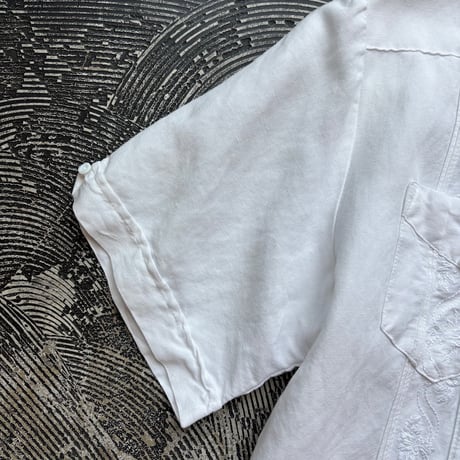 Ramie × Rayon Guayabera Shirt