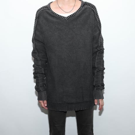 Black Indigo Knit Sweater