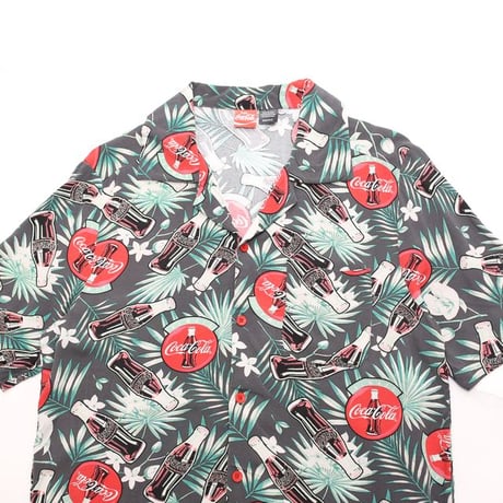 Rayon Aloha Shirt "Coca-Cola"