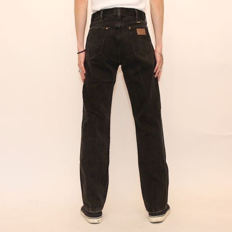 Wrangler 13MWZWK Black Denim Pants | Strato