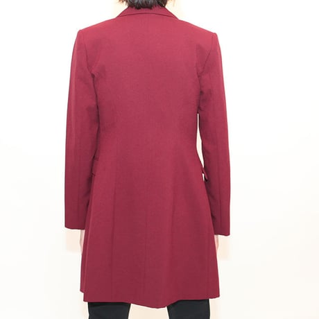 Skinny Bordeaux  Long Jacket