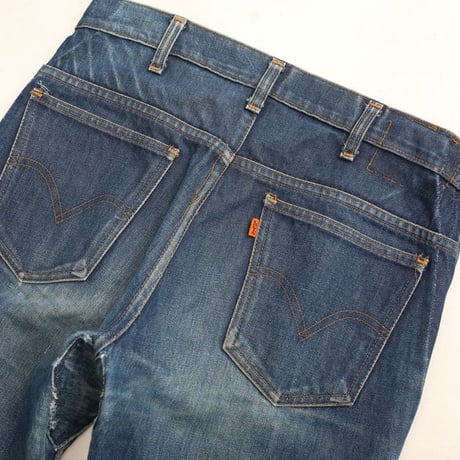 Euro Levi's Remake Denim Pants Flared Silhouette
