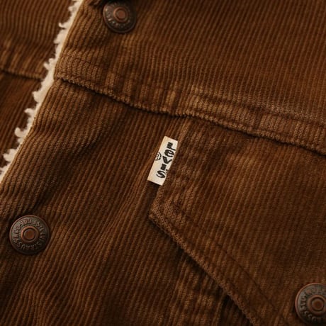 80s Levi's Corduroy Boa Jacket