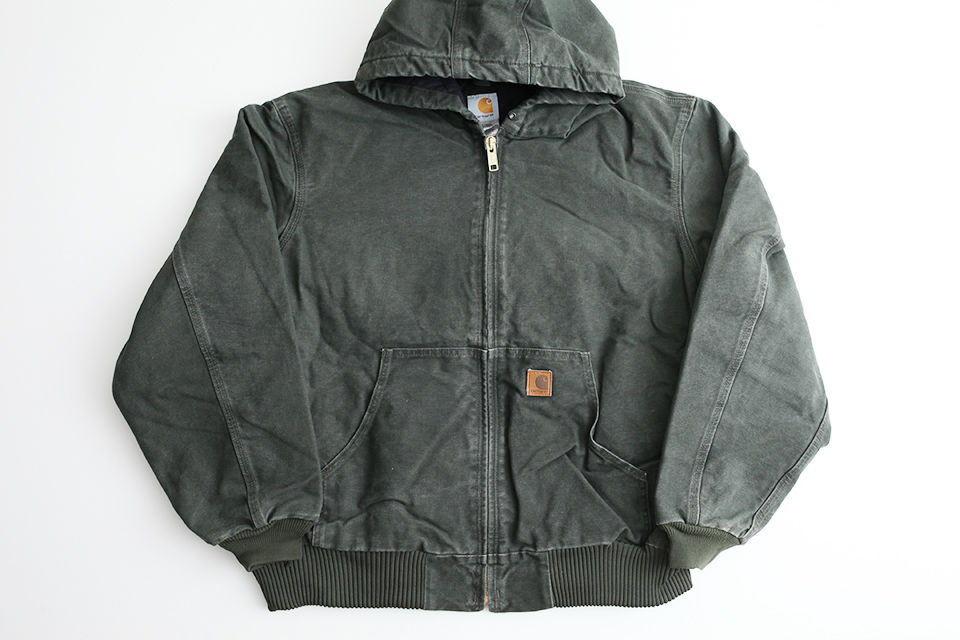 カーハート アクティブジャケット カーキ Carhartt Active Jacket | S