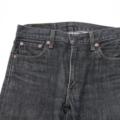 Levi's 505 Black Denim Pants