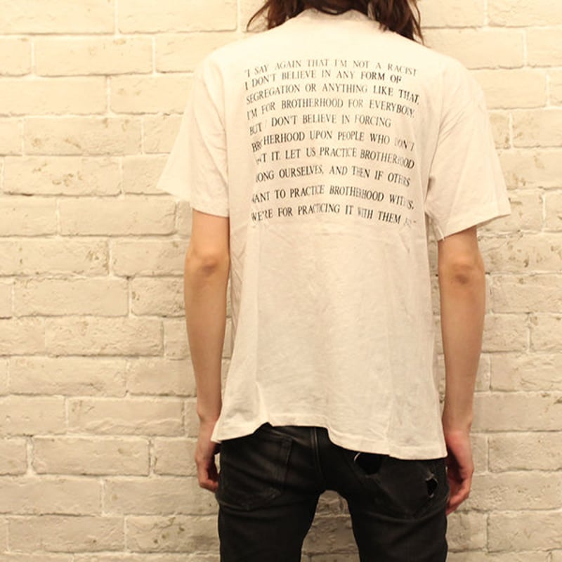マルコムX Tシャツ Vintage Malcolm X T-Shirt | Strato マルコムX Tシャツ Vintage Malcolm X T-Shirt | Strato