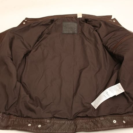 Levi's Leather Trucker Jacket "Big E"