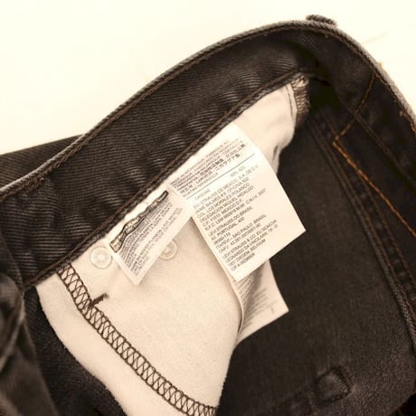 Levi's 505 Black Denim Pants